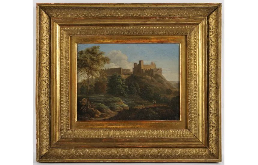 ROMANTICKÁ KRAJINA S HRADEM