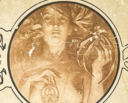 Dostupný Mucha v Paříži