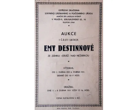 Historie Aukční síně Státního zástavního úřadu III.