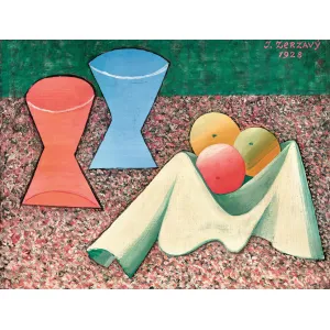 Zátiší se dvěma vázami