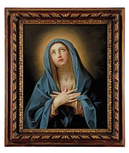 Guido Reni: Panna v rozjímání / po 1635