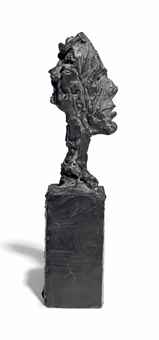 Alberto Giacometti: Hlava Diega / 1960 / bronz      / 37 cm / Christie’s 4. 2. 2015 / 3 000 000 GBP