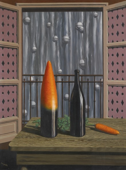 René Magritte: Vysvětlení / 1952 / olej na plátně / 80 cm x 60 cm / Sotheby’s 3. 2. 2015 / 3 700 000 GBP