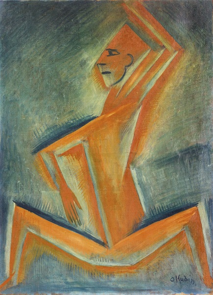 takar Kubín: Cubist Figure / oil on canvas / 80 x 60 cm / Sotheby’s 12. 11. 2014 / cena: 170 500 GBP (6,6 Mil. CZK)