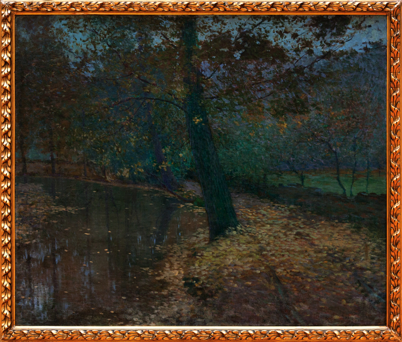 Antonín Hudeček: Podzimní nálada, kolem 1903