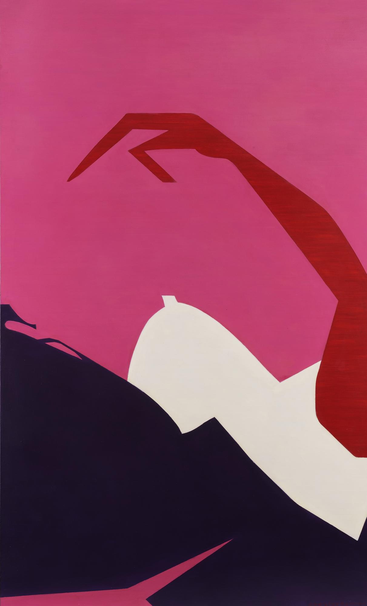 Ladislav Sutnar: Venus/Come Hither / 1964 akryl/masonit / 179 x 108 cm /  cena: 900 000 Kč / Dorotheum Praha 5.3. 2016