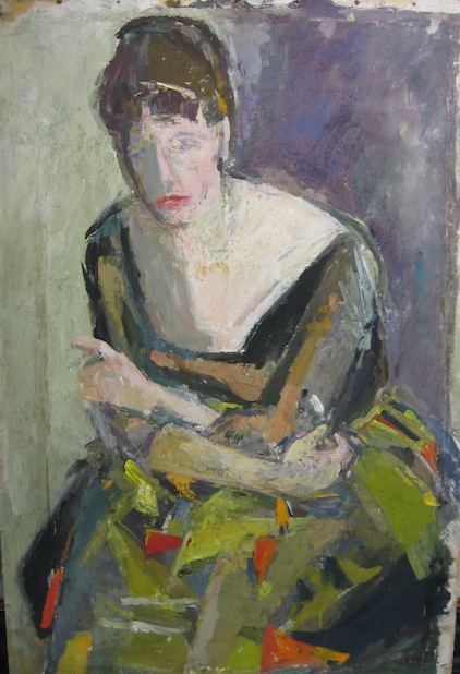 Adriena Šimotová: Portrét Daisy Mrázkové, 1958