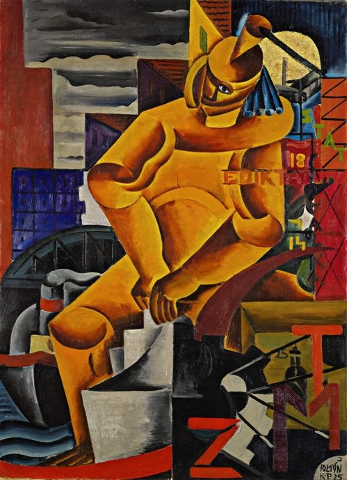 1/ Imperialismus / 1925 olej na plátně / 115 x 84 cm cena: 490 265 eur / 12 767 524 Kč Sotheby's Londýn, 13. 6. 2011 (Hascoe Family Collection) 