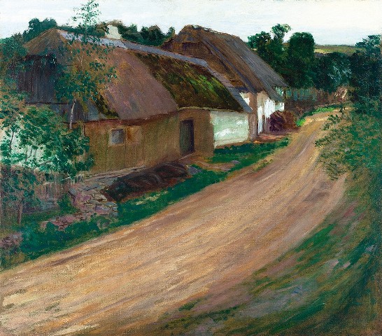 7/ Partie z Okoře, 1904-1905  olej na plátně, 80 x 90 cm cena: 1 860 000 Kč European Arts 21. 3. 2015