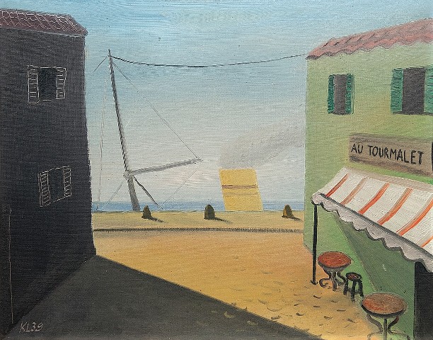 7 / Kamil Lhoták: Z riviéry / 1939 olej na plátně / 46 × 58 cm cena: 1 920 000 Kč / Galerie Kodl 30. 11. 2014