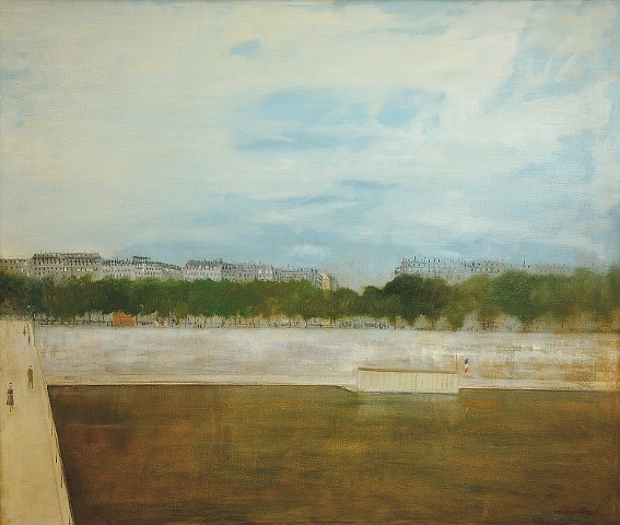 2 / Kamil Lhoták: Z Paříže / 1948 olej na plátně / 95 x 110 cm cena: 3 120 000 Kč / Galerie Kodl 15. 5. 2011