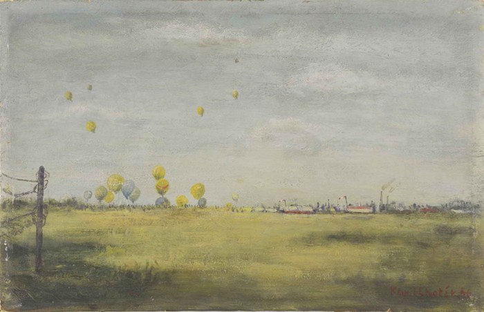 Kamil Lhoták: Závody balonů, 1946