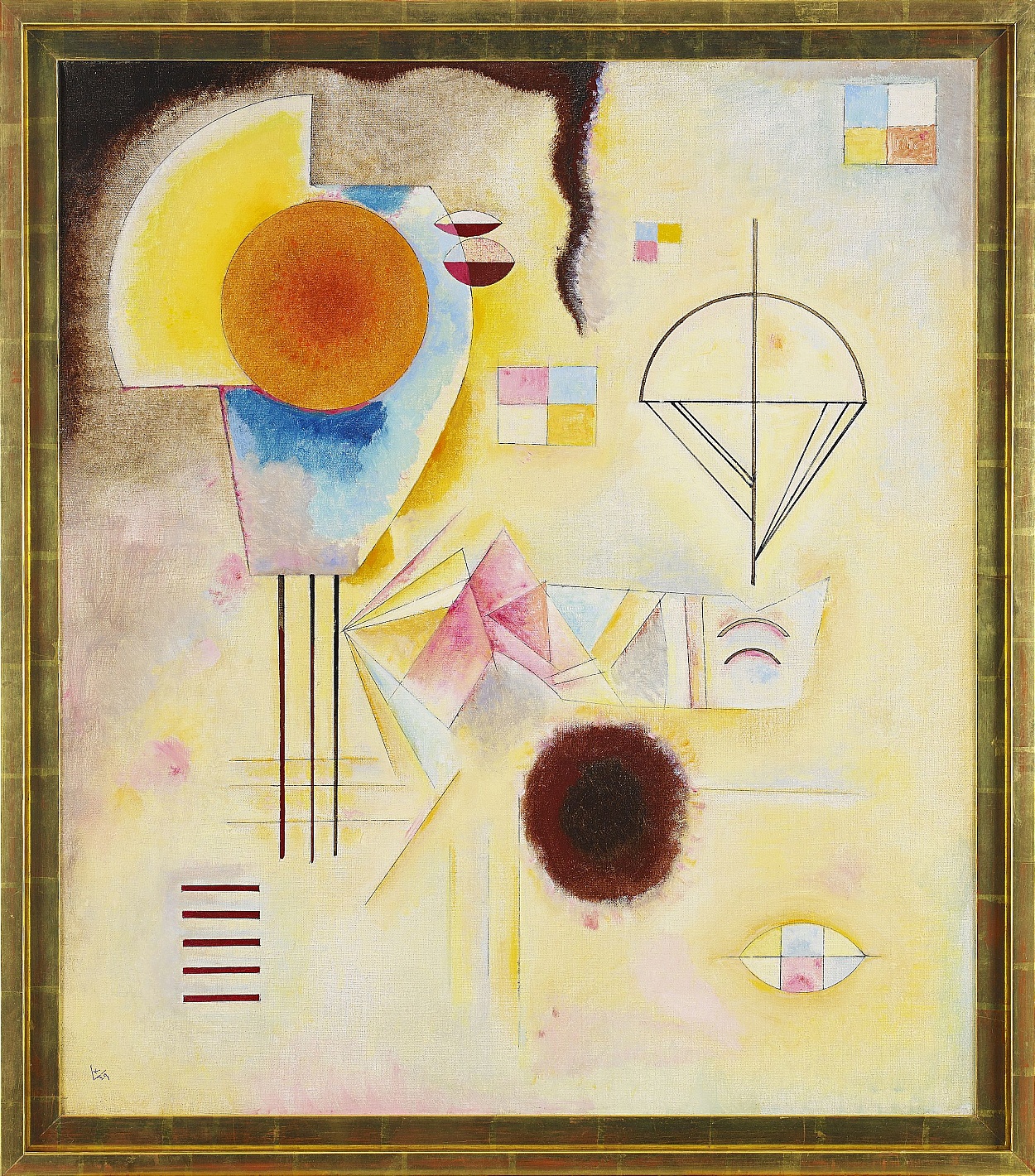 Vassily Kandinsky, Kruh a skvrna