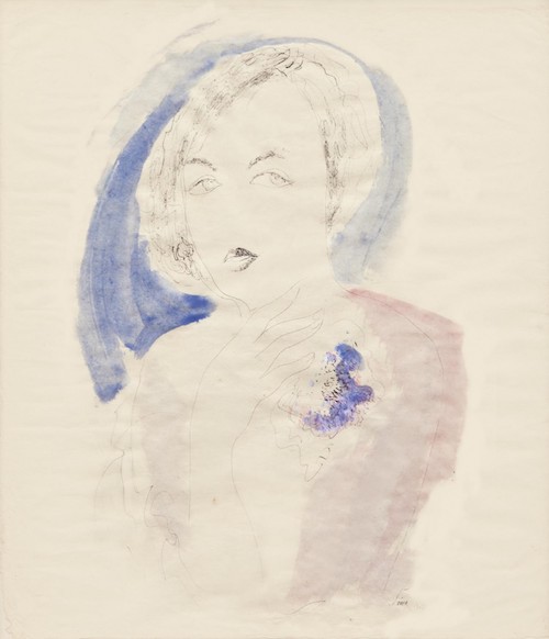 Josef Šíma: Podobizna ženy, 1926,