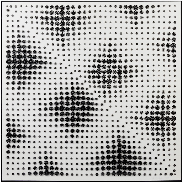 Běla Kolářová: Variace na dva trojúhelníky IV, 1968,