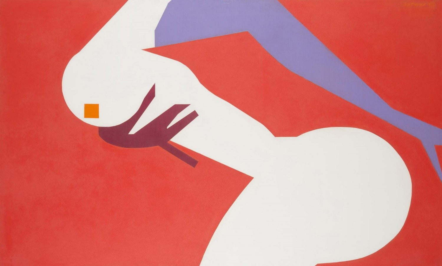 Ladislav Sutnar: Venus/On the Marquee/The Exotic, 1963  akryl na masonitu, 109,5 x 181 cm cena: 1 020 000 Kč, Dorotheum 10. 3. 2018