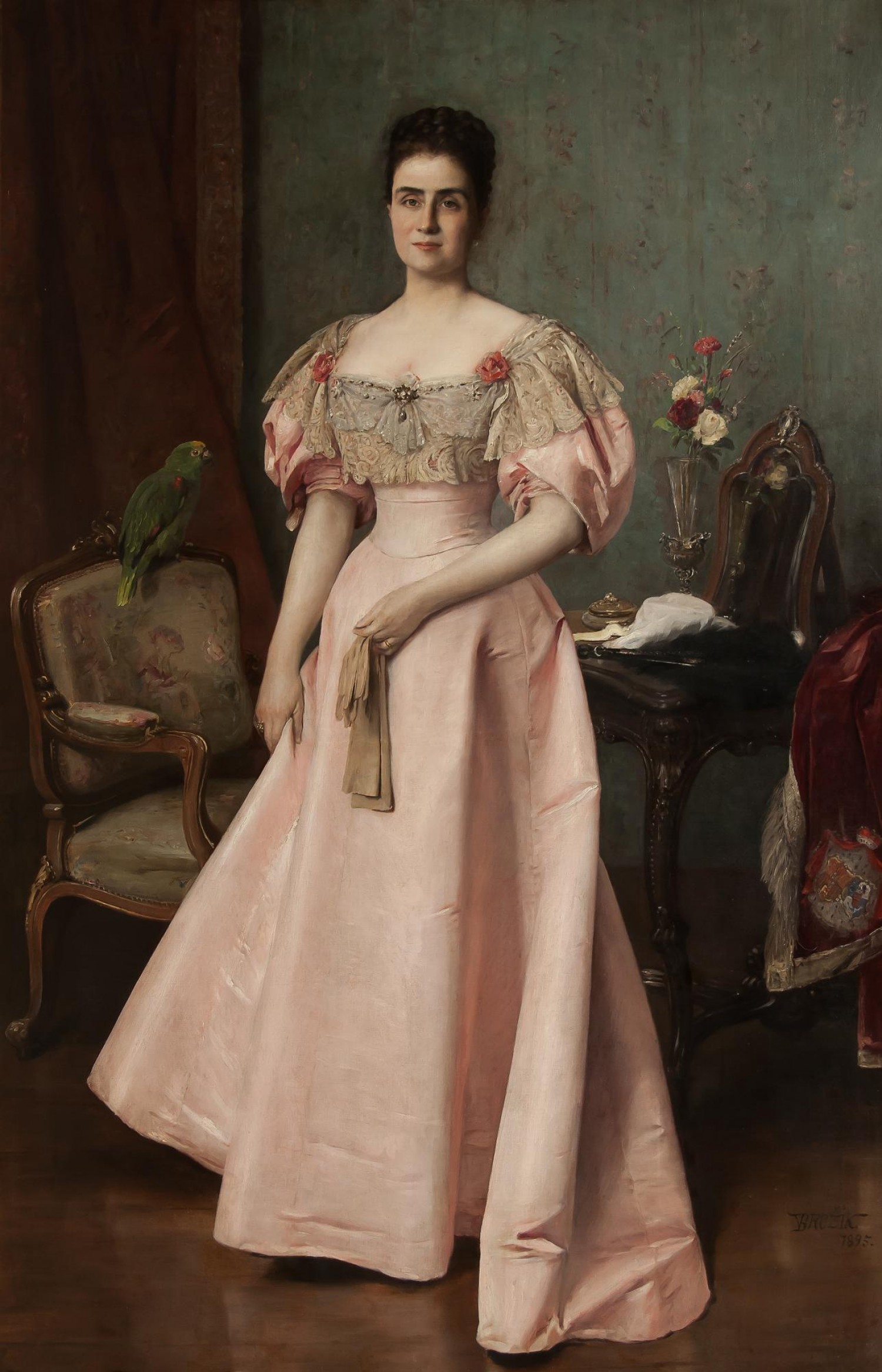 Václav Brožík: Podobizna hraběnky Marie Antonie Sylva-Taroucca, 1895