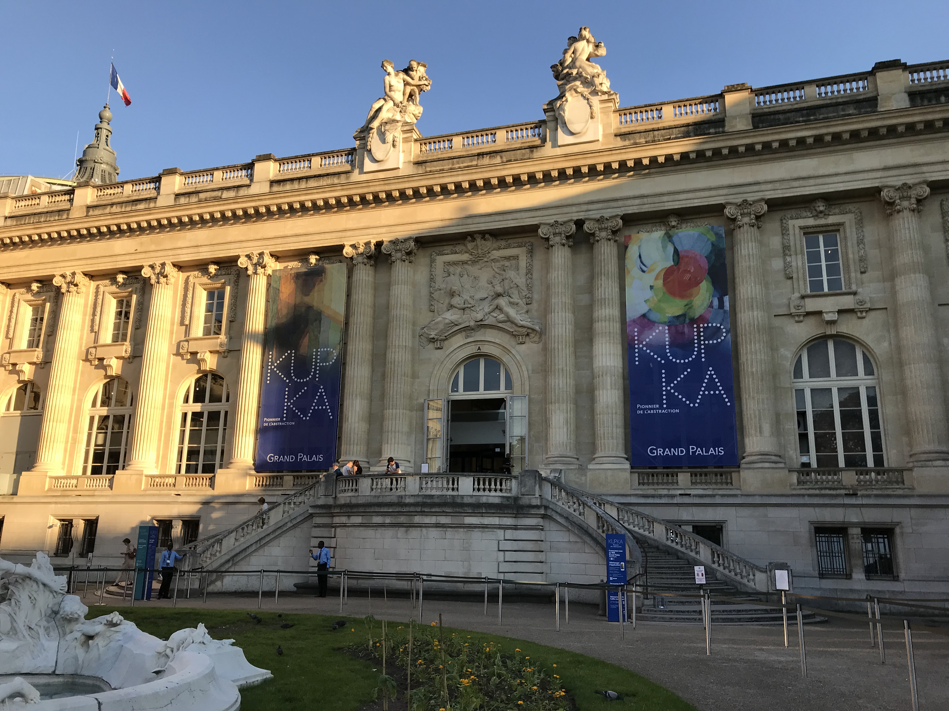 Výstava Františka Kupky v Grand Palais