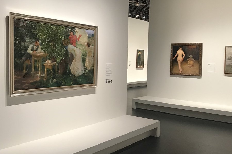 Výstava Františka Kupky v Grand Palais