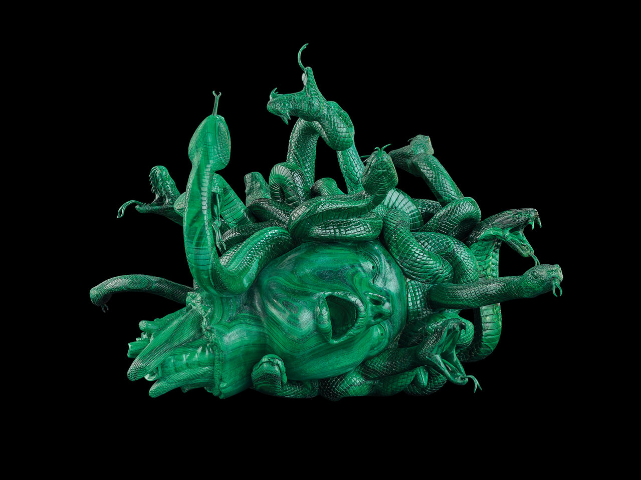 'The Severed Head of Medusa' Photographed by Prudence Cuming Associates  © Damien Hirst and Science Ltd. All rights reserved, DACS 2017