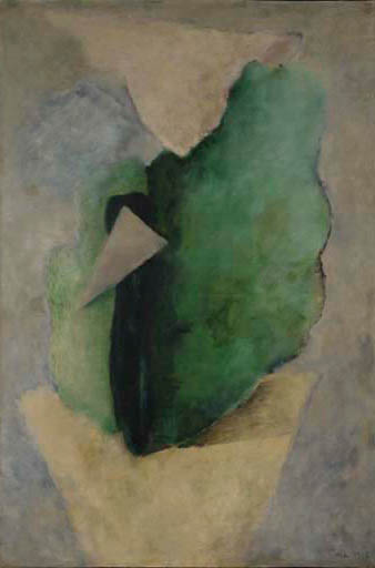Josef Šíma: Paysage avec le triangle, 1932