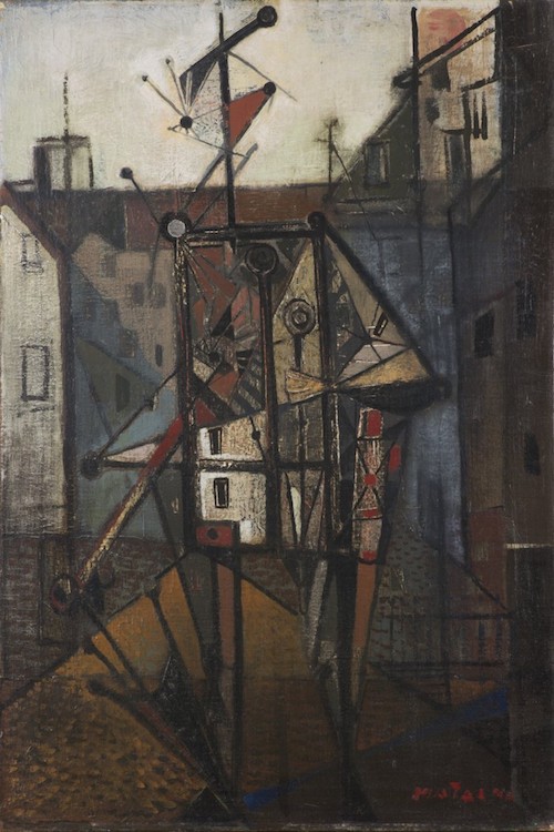 Bohumír Matal: Deštníkář, 1946