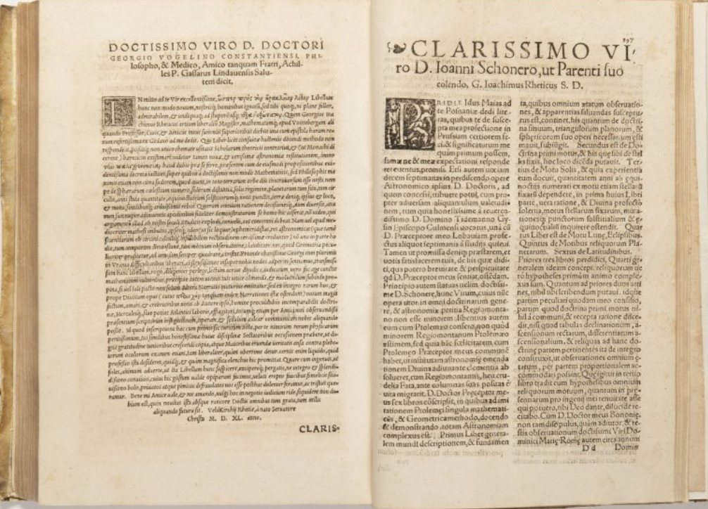 1/ Mikuláš Koperník: De revolutionibus orbium coelestium, Basilej 1566  27,5 x 20 x 3 cm cena: 2 480 000 Kč, Arthouse Hejtmánek 6. 12. 2018