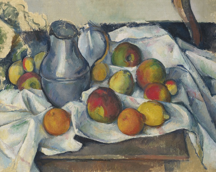 Paul Cézanne: Džbán s ovocem, 1890