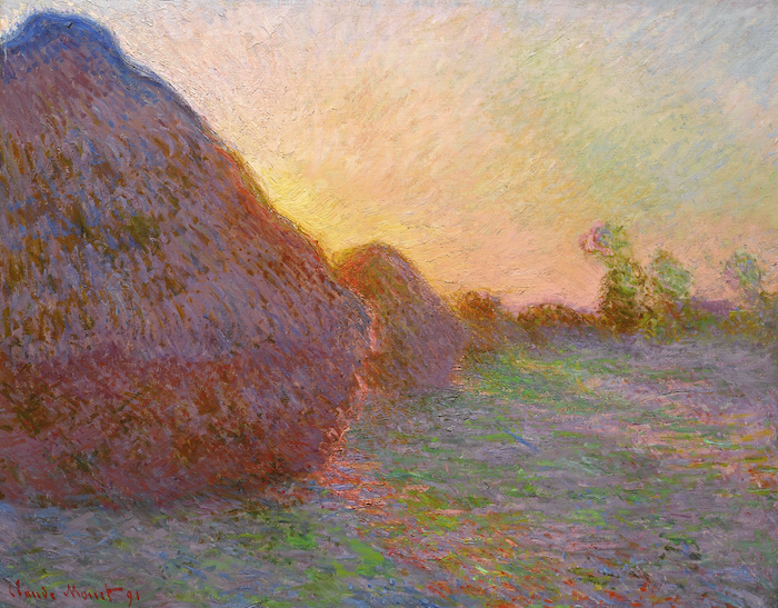 Claude Monet: Kupky sena, 1890–91