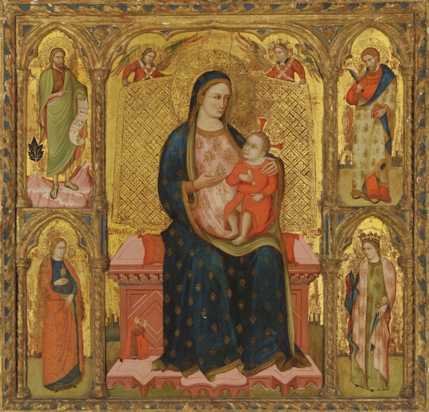 Mistr z Teplic: Madona s Ježíškem, 1370–1400