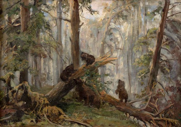 Ivan Ivanovič Šiškin: Jitro v borovém lese, 1889