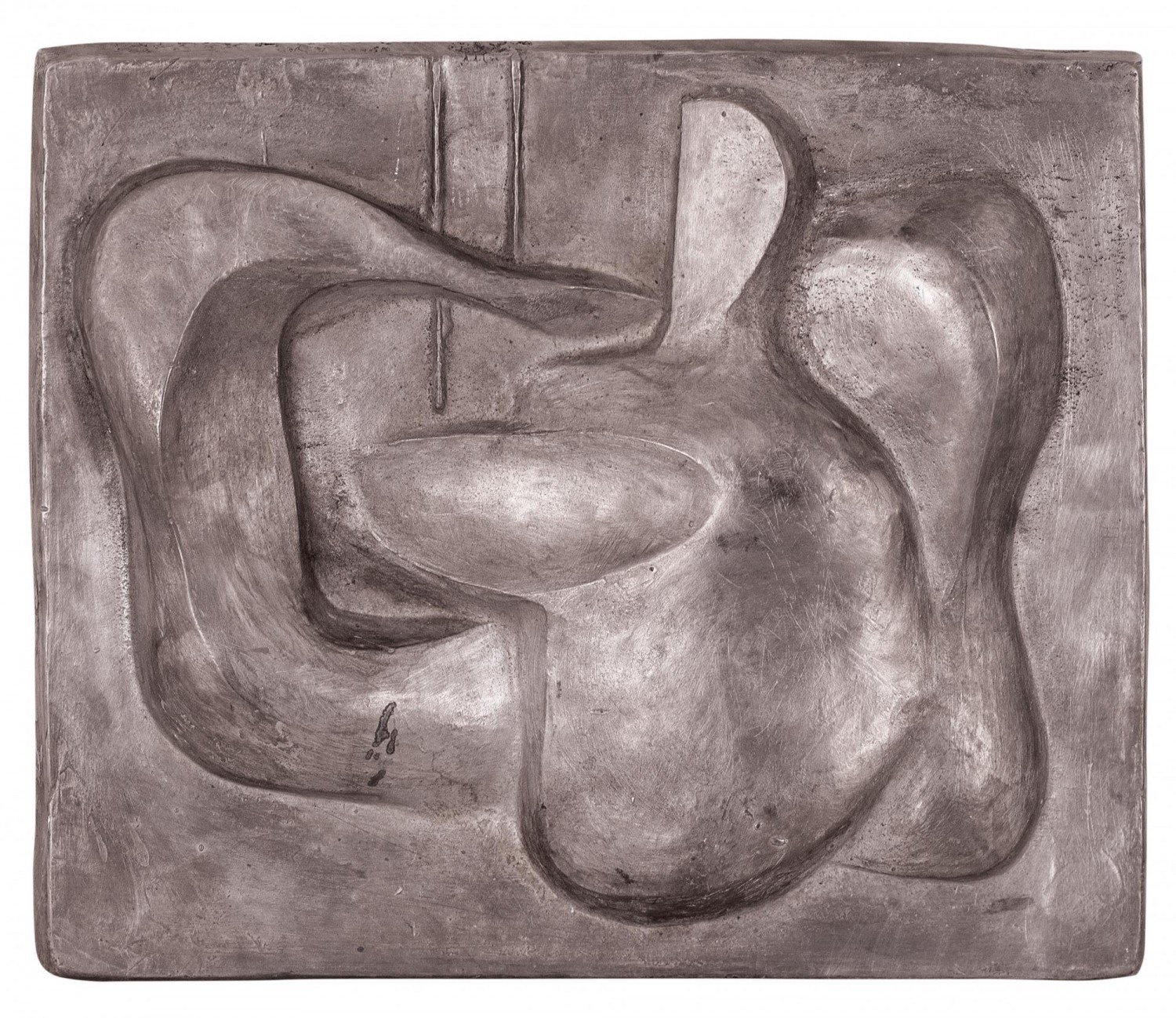 Hana Wichterlová: Hudební nástroje, 60. léta 20. století, cín, 26,5 cm x 31,5 cm, cena: 483 600 Kč, European Arts 21. 11. 2021