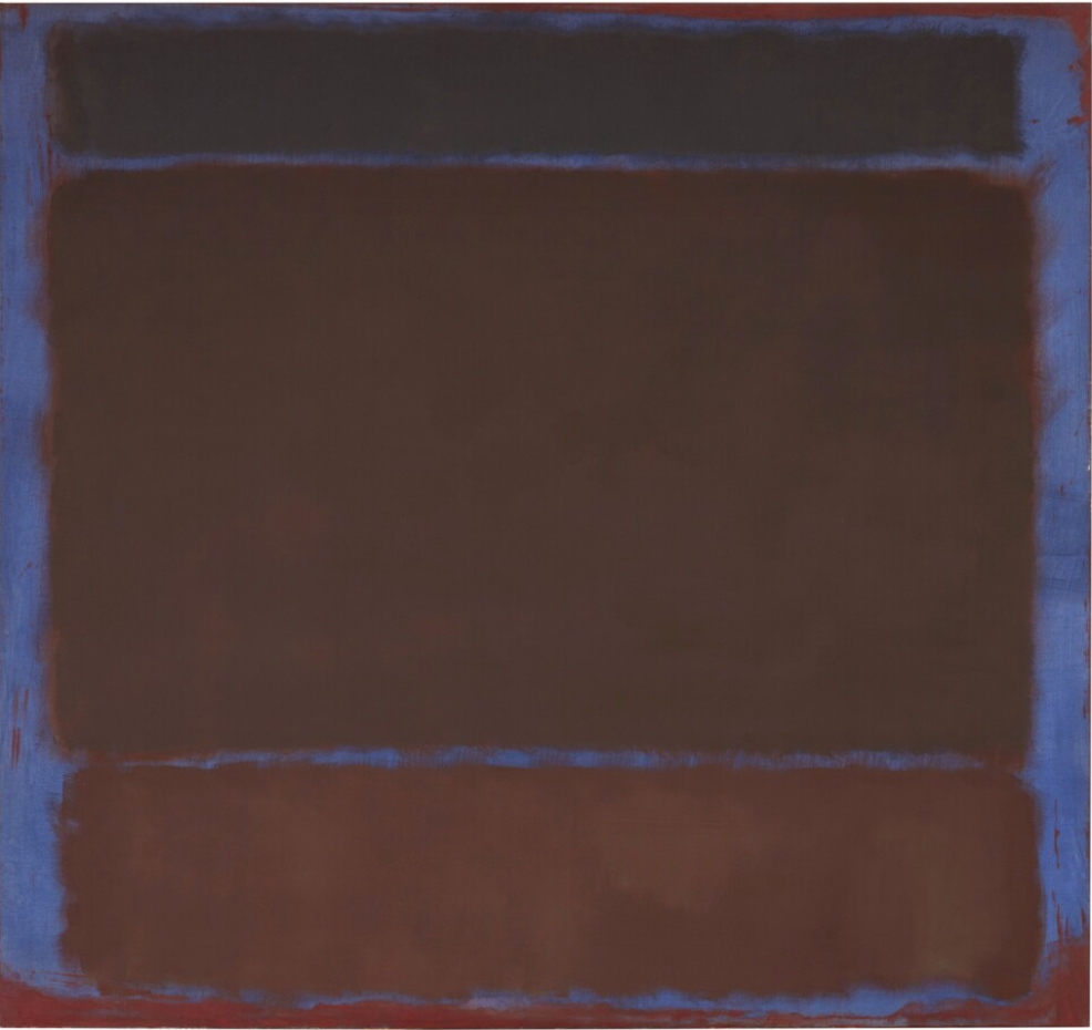 Mark Rothko: Bez názvu, 1960, olej na plátně, 178,4 x 189,2 cm, Sotheby´s New York 16. 5. 2022 cena: 48 008 000 USD