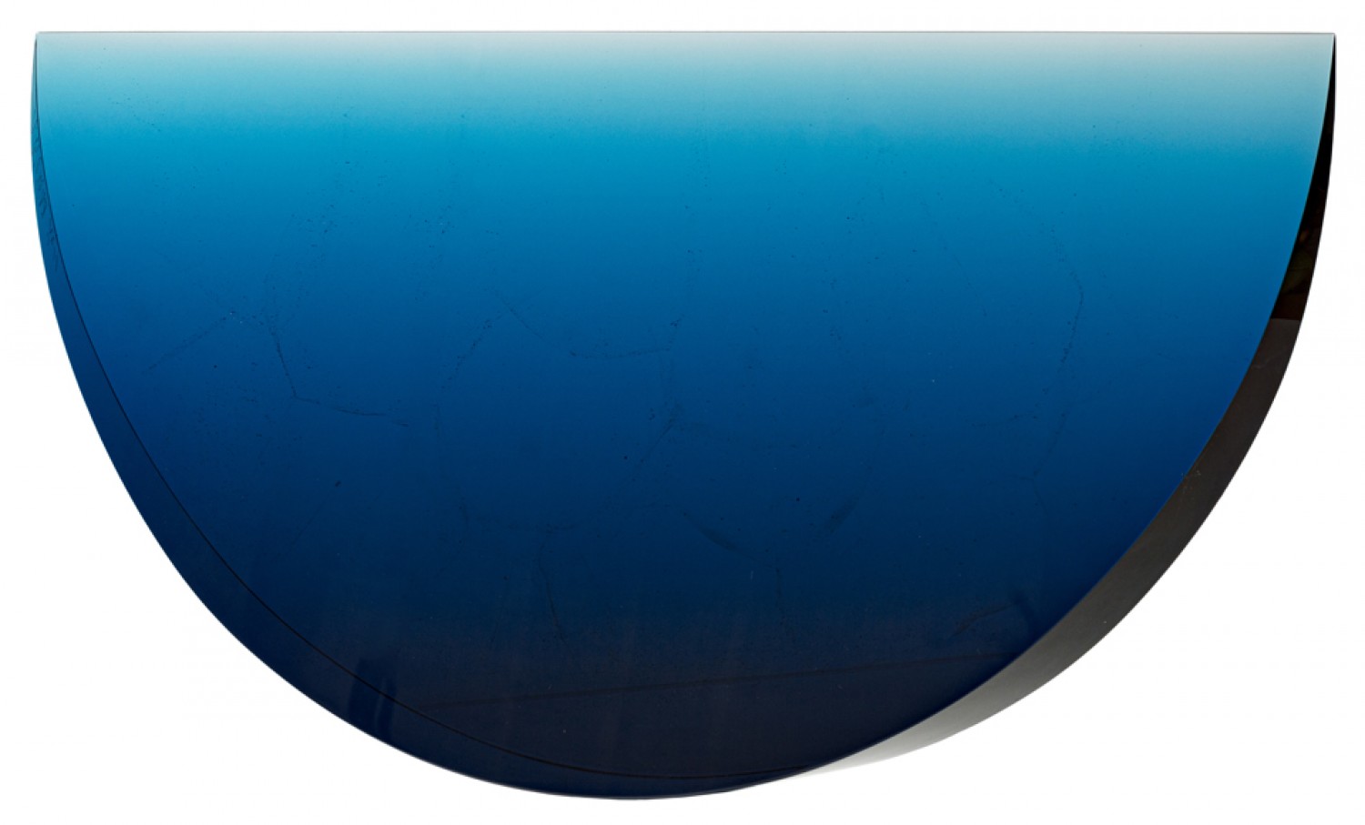 Jaroslav Svoboda: Objekt, 2011, broušené a leštěné modře tónované sklo, 10,5 × 19,5 x 17,5 cm, Aukční dům Sýpka 19. 6. 2022 cena: 396 000 Kč