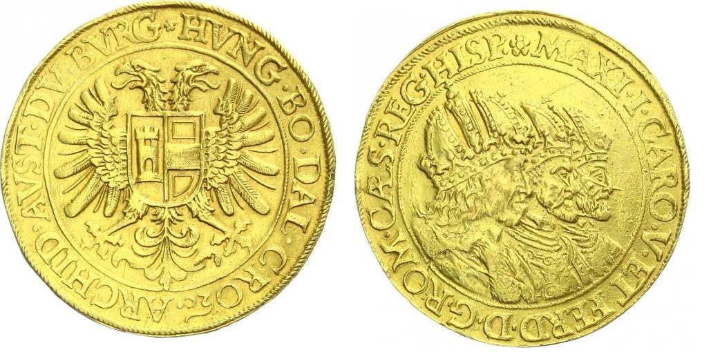 Matyáš II. (1612-1619), 15 dukát, Praha  