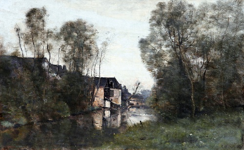 Camille Corot: Voisinlieu prés Beauvais / před 1863