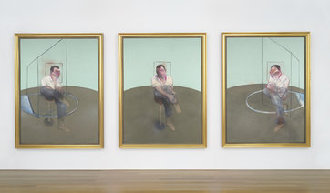 Francis Bacon: Three Studies for a Portrait of John Edwards  / 1984 / 198,3 x 148 cm / předaukční odhad: na dotaz / Christie´s