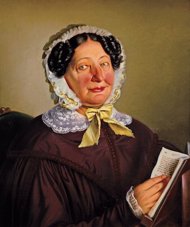 Josef Mánes: Portrét paní Aloisie Taschkové / 1843