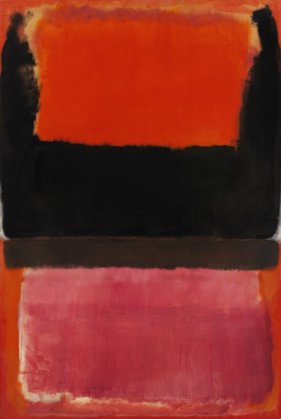 Mark Rothko: no. 21 / 1953 / olej na plátně / 241.5 x 162.5 cm / odhad: 50 mil. USD / Sotheby’s 11. 11. 2014