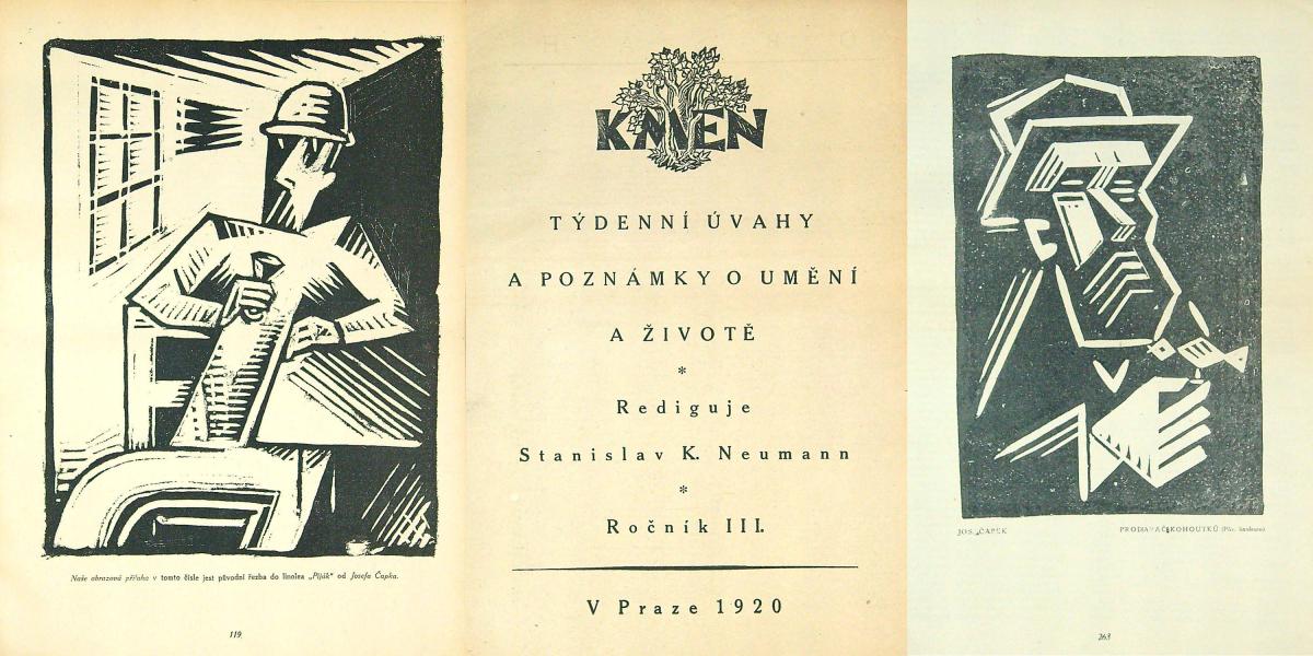 Kmen. Literární týdenník - ročník III. 1919/1920
