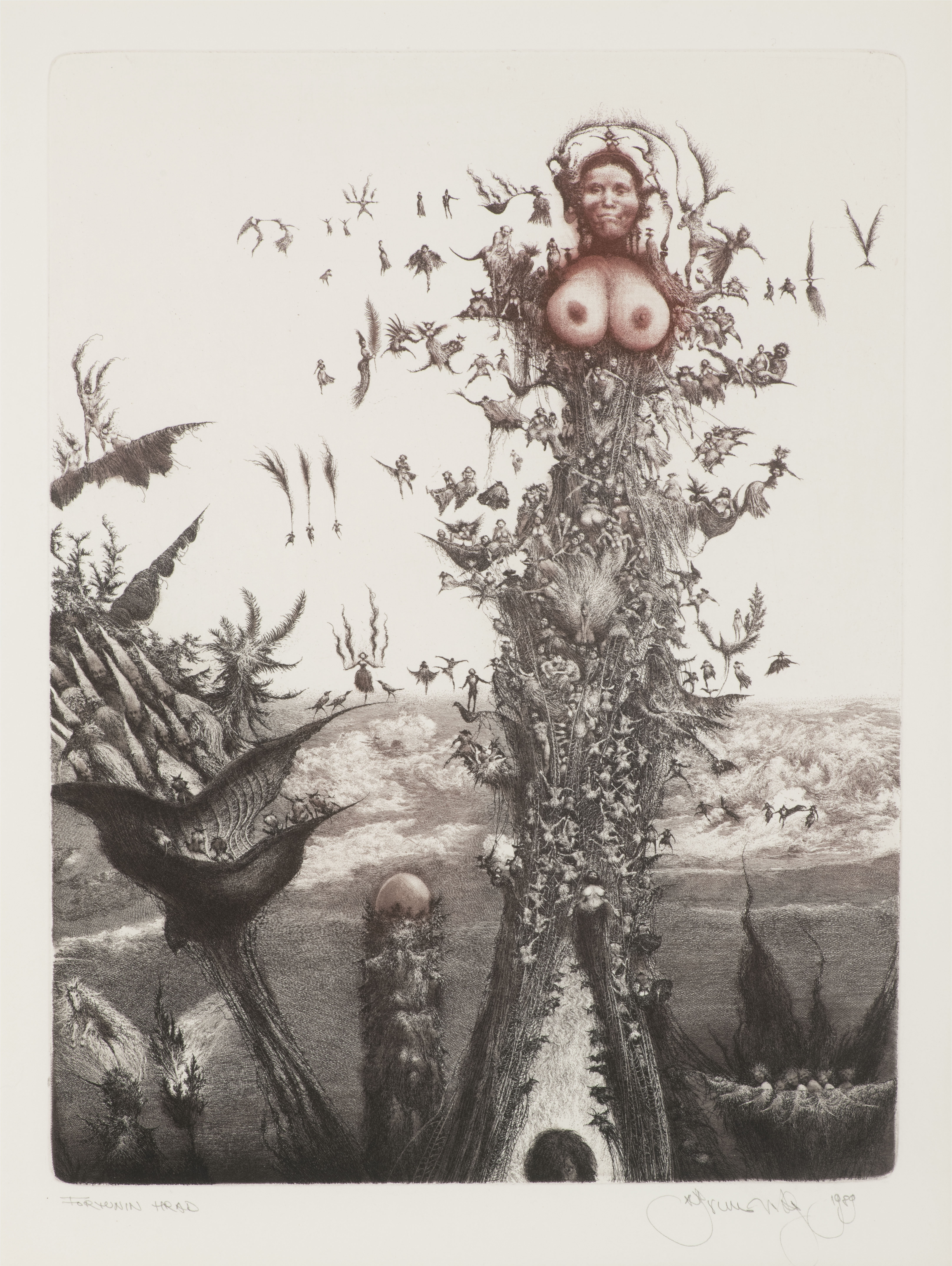 Labyrint světa a ráj srdce (konvolut 7 kusů grafických listů)