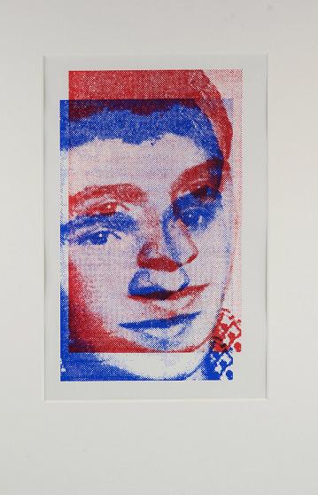 Andy Warhol: Jan Palach / sítotisk na papíře