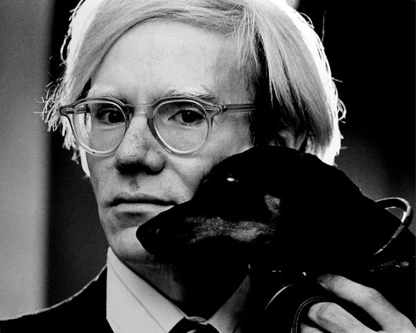 Andy Warhol by Jack Mitchell / mezi 1966 - 1977