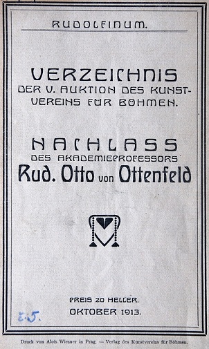 Katalog V. aukce Krasoumné jednoty v r. 1913