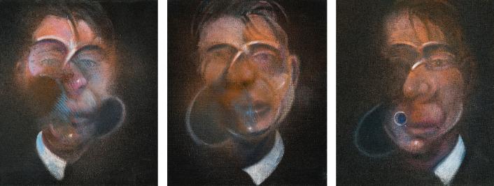  Francis Bacon: Three Studies for a Self-Portrait / 1980 / olej na plátně