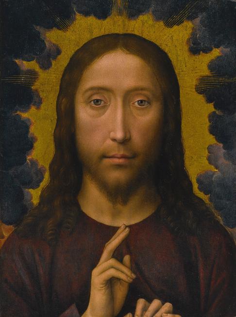 Hans Memling: Žehnající Kristus