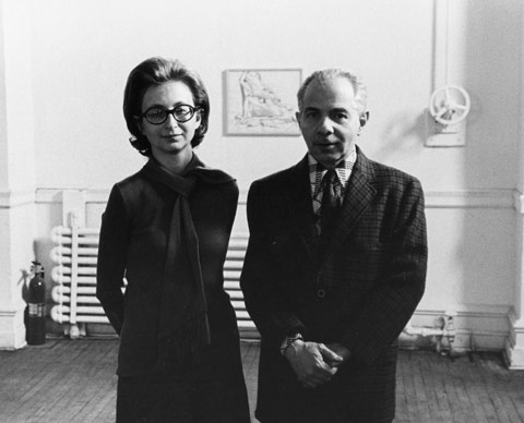 Herbert a Dorothy Vogel v roce 1975
