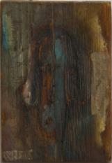 Dřevěná koláž Giuseppe Napoliho věnovaná do sbírek Memphis Brooks Museum of Art